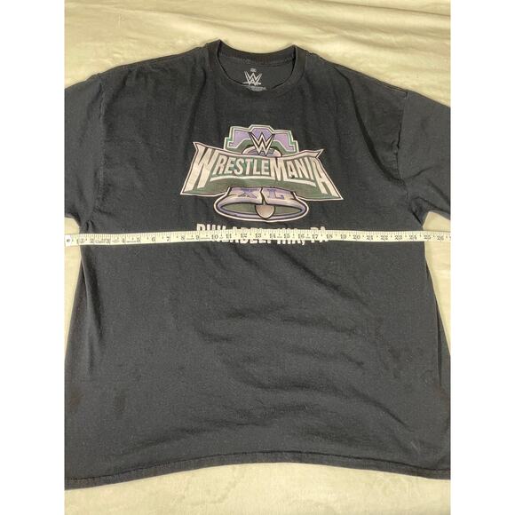 WWE WrestleMania XL Philadelphia Tee Size 2XL Black - Picture 3 of 6